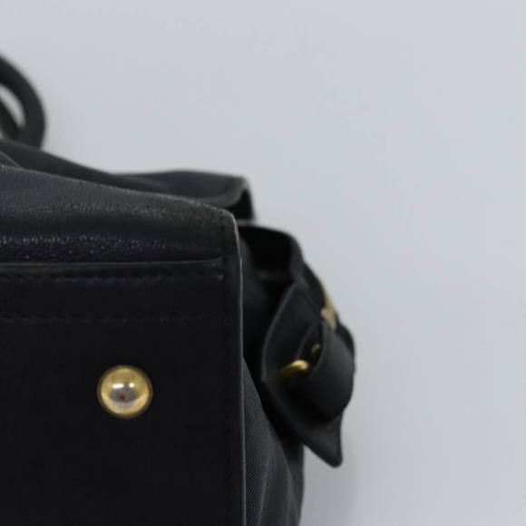 SAINT LAURENT Chic Mini Hand Bag Leather Black 297957 Auth yk12668 - Picture 15 of 16